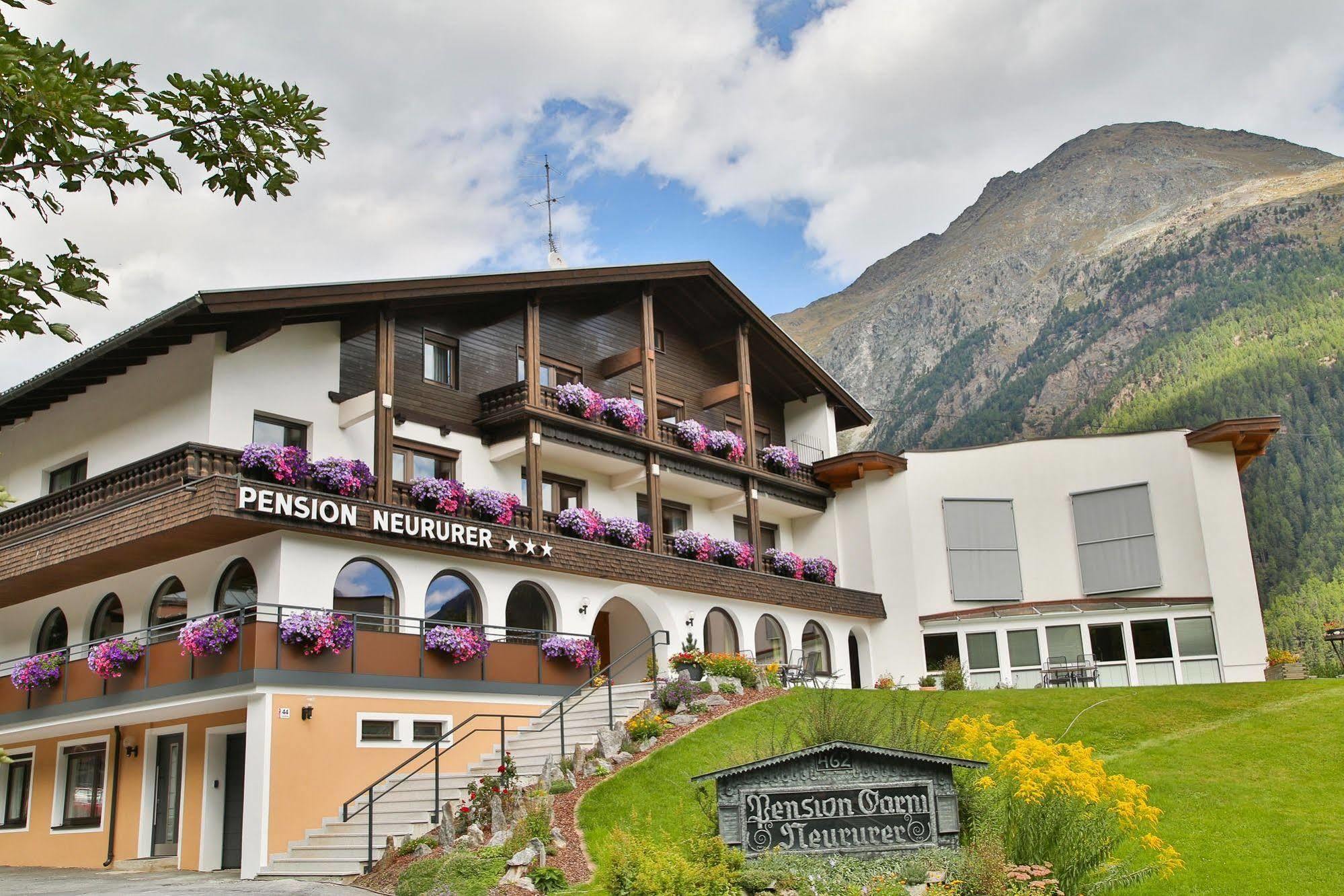 Pension Neururer Hotel Sölden Exterior foto