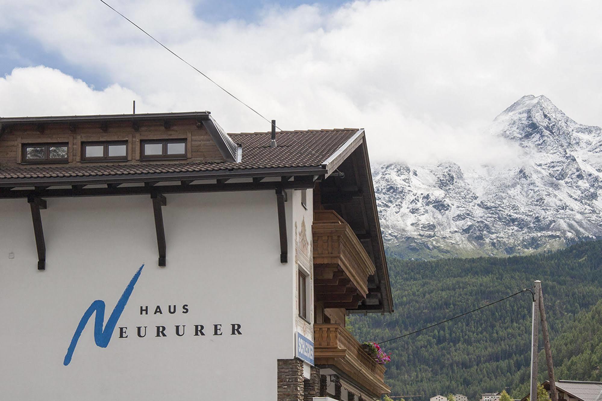 Pension Neururer Hotel Sölden Exterior foto