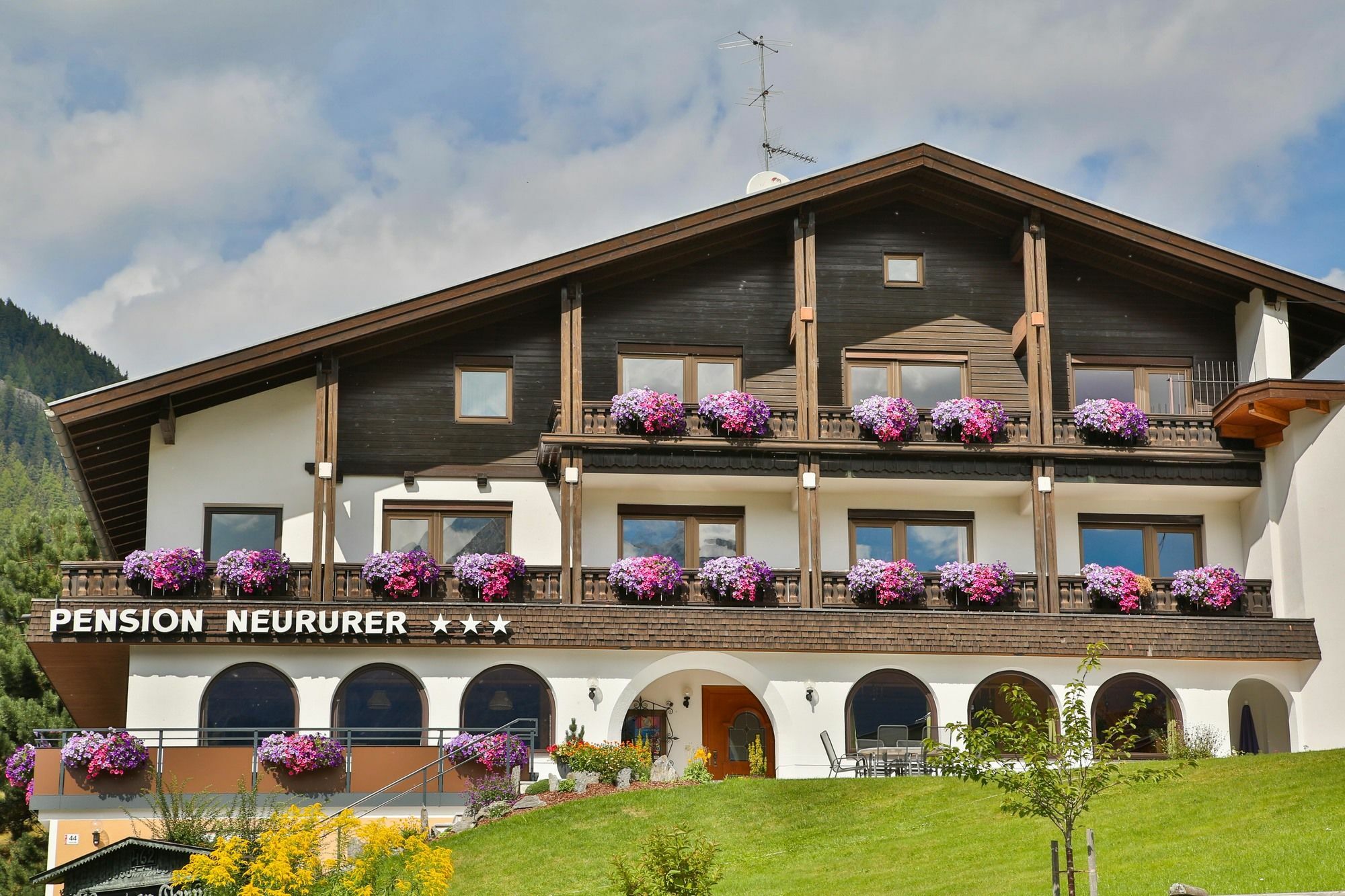 Pension Neururer Hotel Sölden Exterior foto